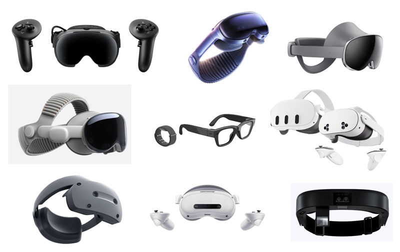 VR/MR Brillen Mockup